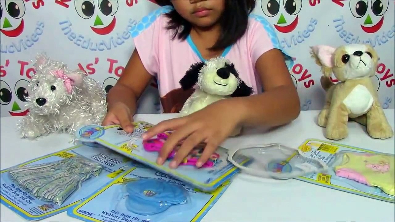 Plush Toys Webkinz Pets Dress Up and Fashion Show 2 Kids Toys