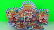 Moshi Monsters Food Factory Surprise Blind Bags Opening & 5 Pack Unboxing