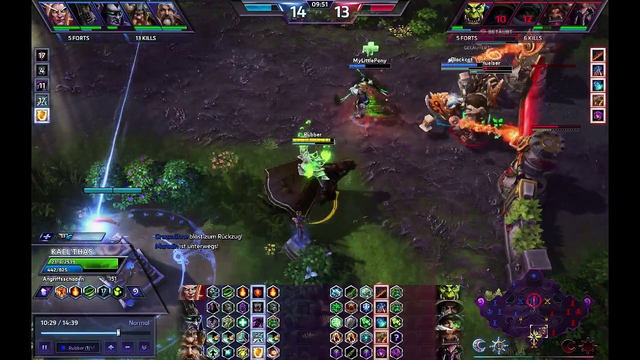 Heroes of the storm: drachengärten [kael´thas] (patch 15.6) - part 2