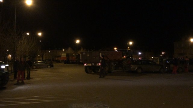 Les agriculteurs à Pontivy