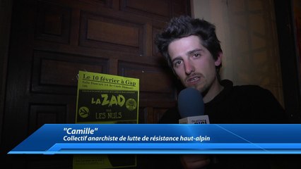 D!CI TV : Les Zadistes de Notre-Dame-des-Landes en visite à Gap