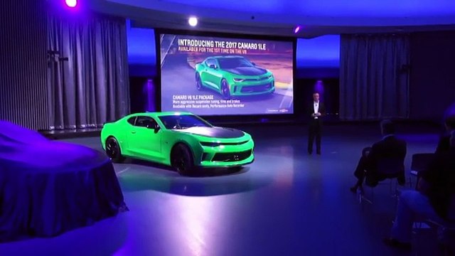 2016 Чикагский автосалон Chevrolet на пресс-конференции
