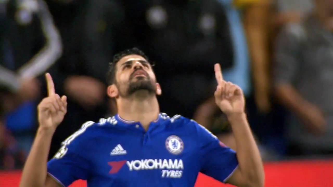DIEGO COSTA V TWO GOALKEEPERS