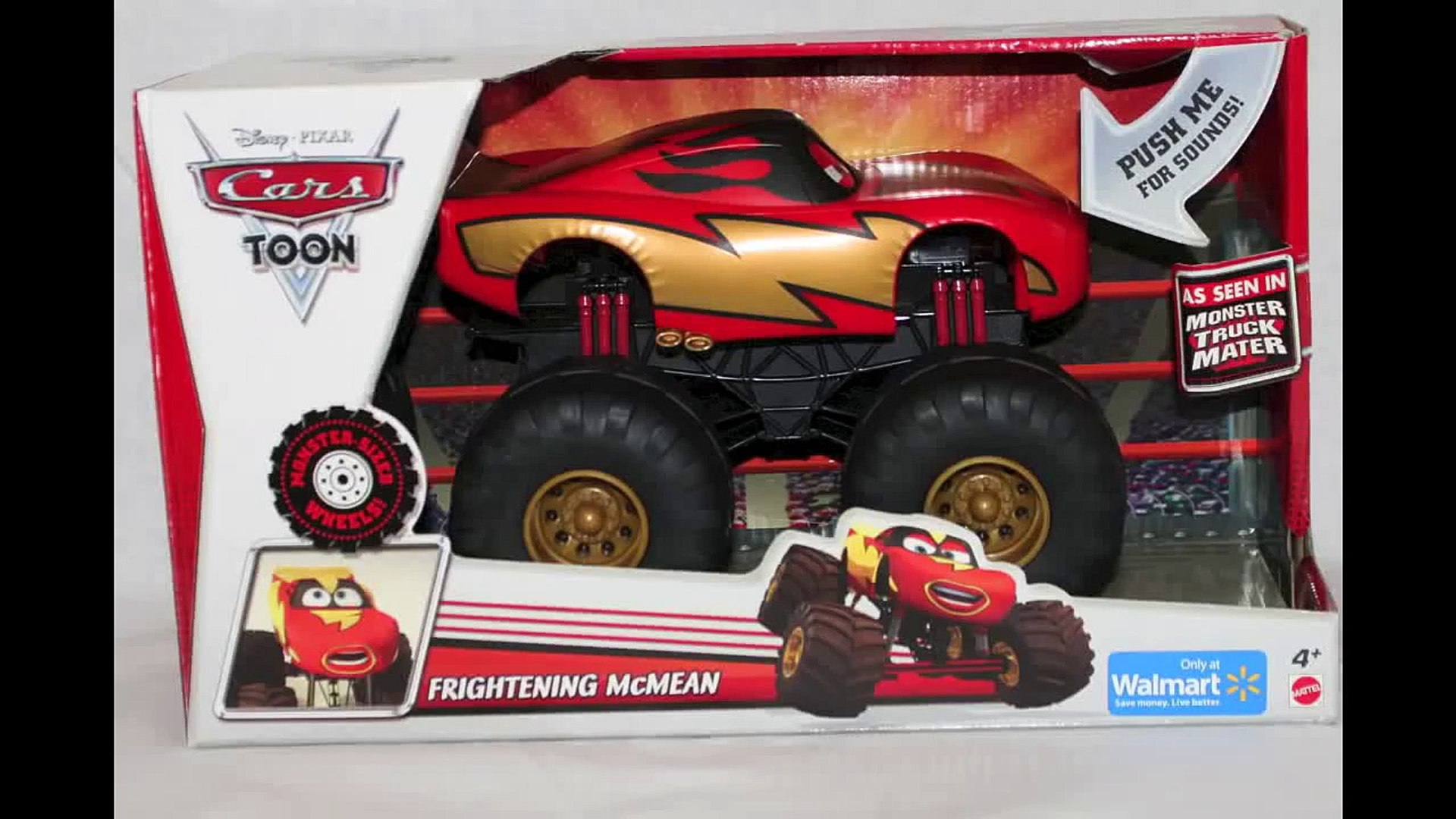 cars toon monster truck mater toys