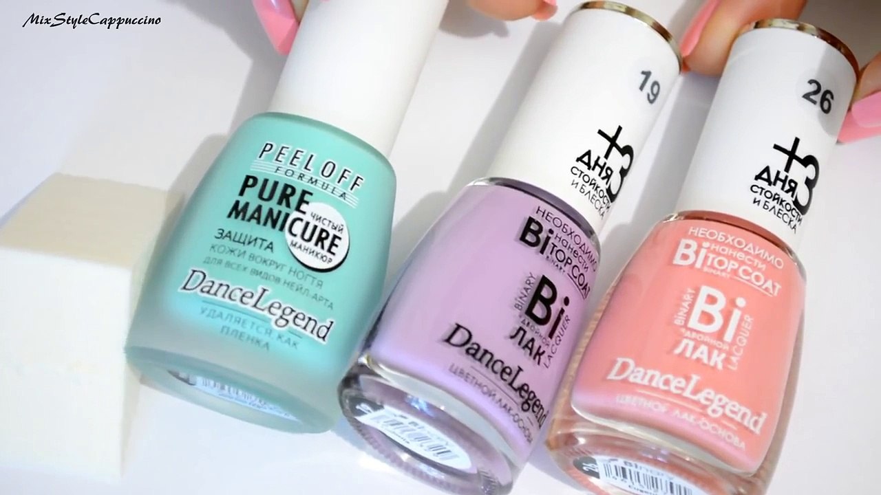 Ombre Gradient Nails Tutorial - Маникюр Омбре или Градиент на ногтях не пачкая кутикулу