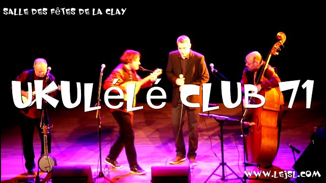 Spectacle du Ukulélé Club 71 à la salle des fêtes de La Clayette
