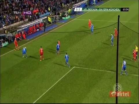 0-2 Thiago Alcântara Goal - Bochum v. Bayern München - 10.02.2016
