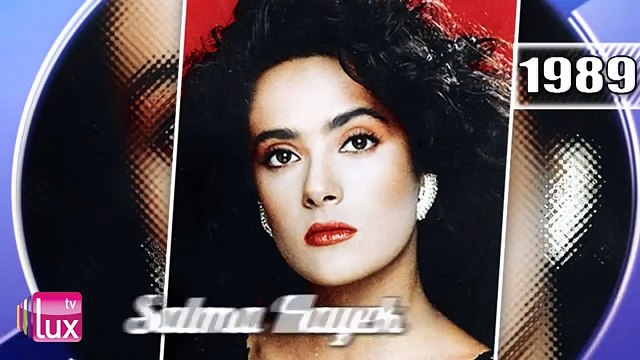 Как менялась внешность красотки Сальмы Хайек