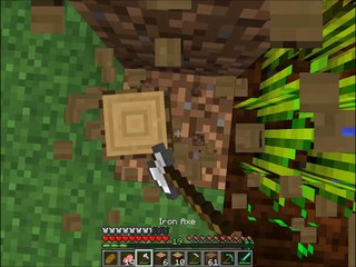 minecraft: singleplayer deel 7 een nieuwe huis zoeken
