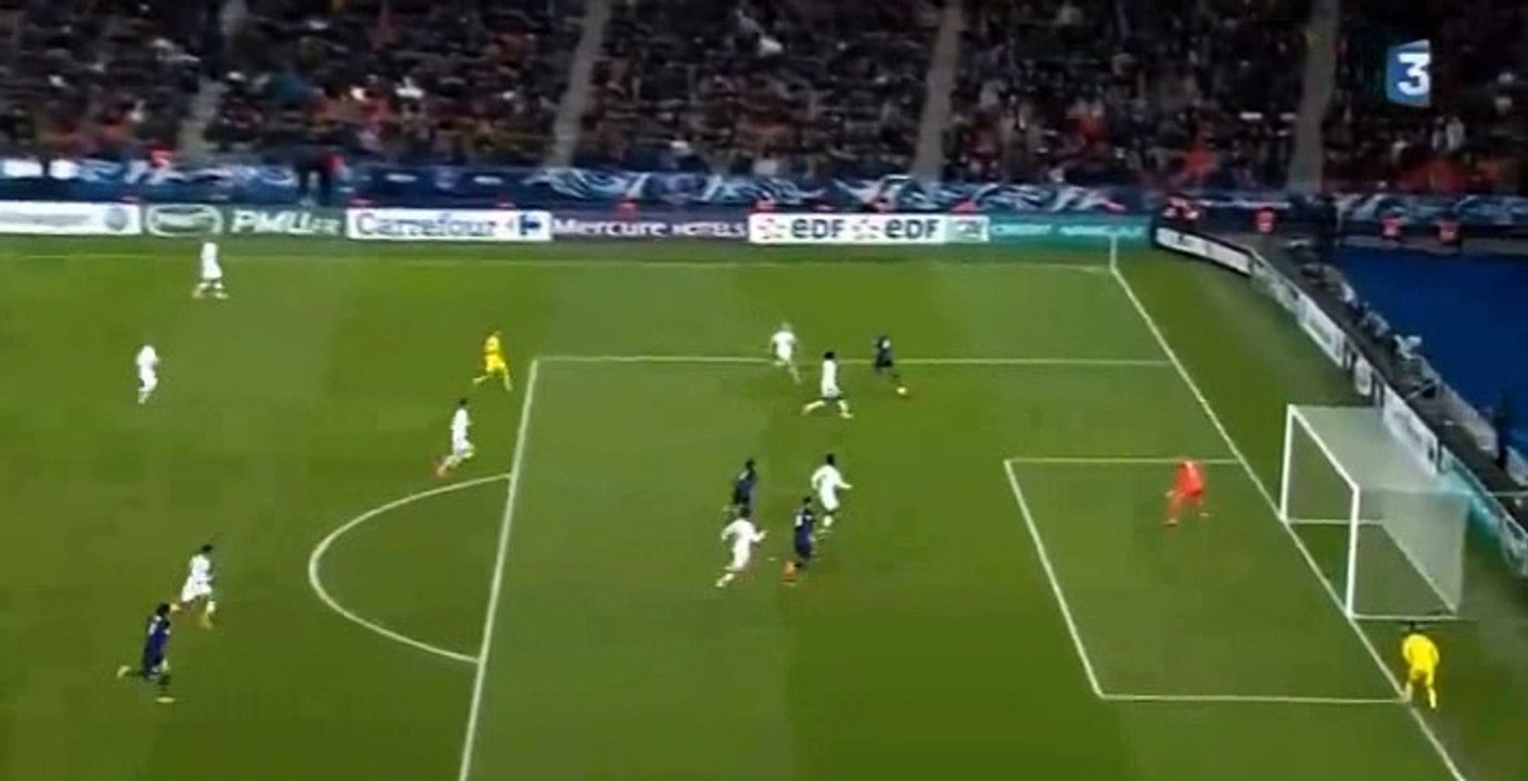 Zlatan Ibrahimovic Goal - PSG 1 - 0 Lyon - 10-0...