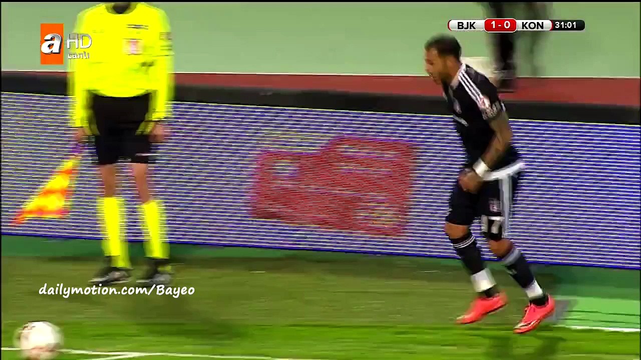 All Goals HD - Besiktas 1-2 Konyaspor - 10-02-2016 Turkish Cup - Play Offs