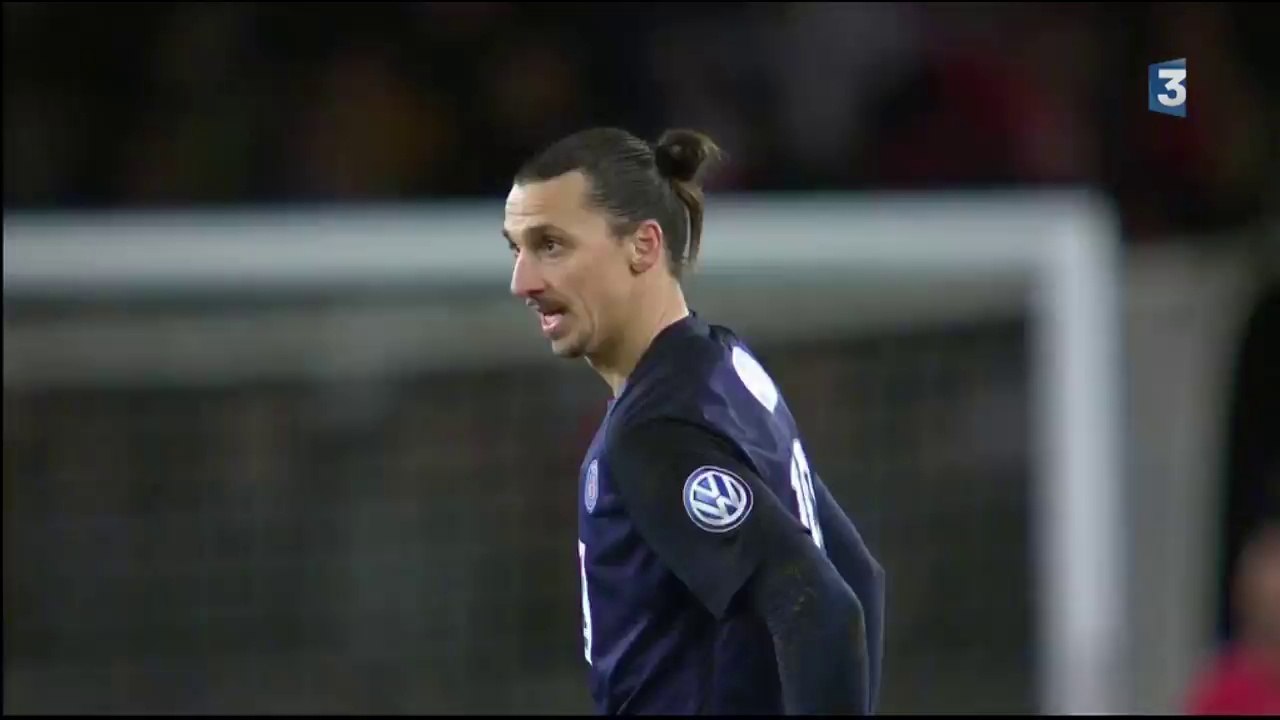 1-0 Zlatan Ibrahimović Goal HD - Paris Saint Germain v. Olympique Lyon 10.02.2016 HD