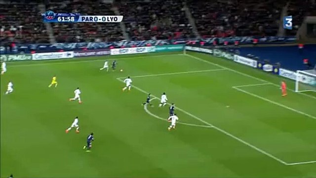 Zlatan Ibrahimovic Goal HD - PSG 1-0 Lyon - 10-02-2016 -