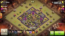 Clash Of Clans - Destroyed TH8 max with gowipe