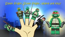 Ninja Turtles Lego Finger Family Nursery Rhymes Lyrics