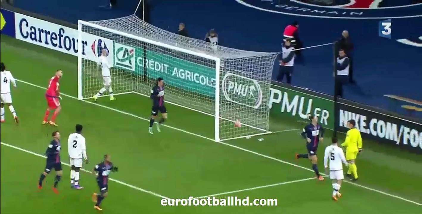 Zlatan Ibrahimovic 2nd Goal HD 2-0 | Paris Saint Germain v. Olympique Lyon 10.02.2016 HD