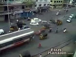traffic in India funny video