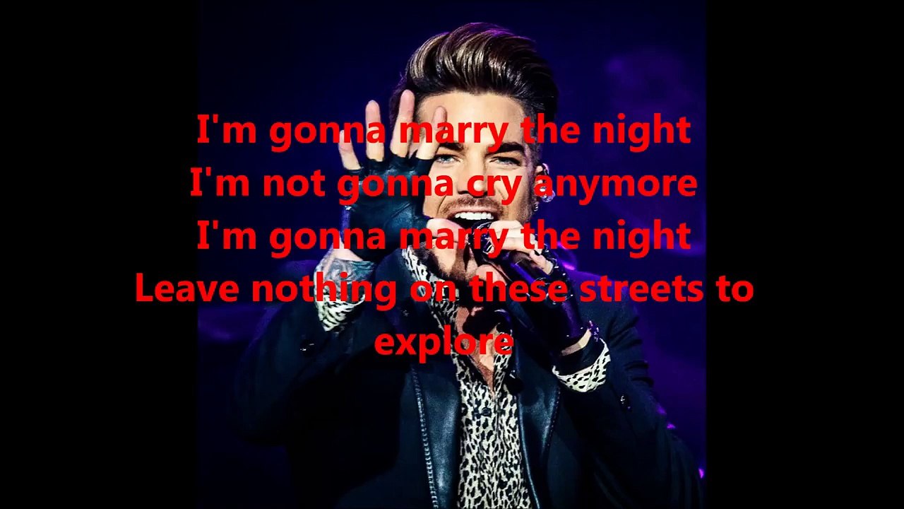 Adam Lambert -Marry the night (Original Instrumental)