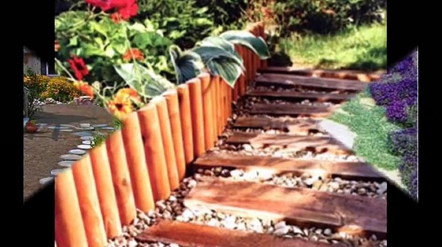 Как самобытно украсить свой участок Оригинальные садовые дорожки