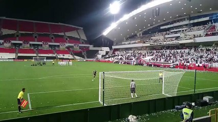 Le penalty complètement manqué de Xavi