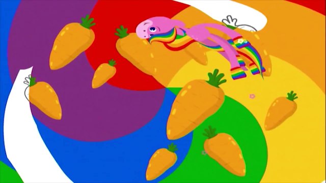 Мультфильмы для малышей BabyFirstTV - ЛОШАДКА РАДУГА, цвета для малышей - учим цвета и овощи