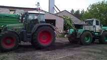 Тракторы – Fendt vs Т-150к ХТЗ перетягивание, кто сильнее-