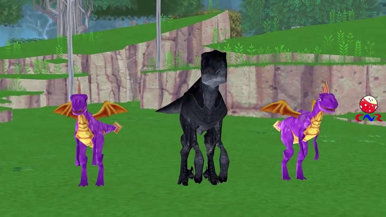 Little Miss Muffet Children Nursery Rhymes for Babies | Dinosaurs Cartoons for Children 3D