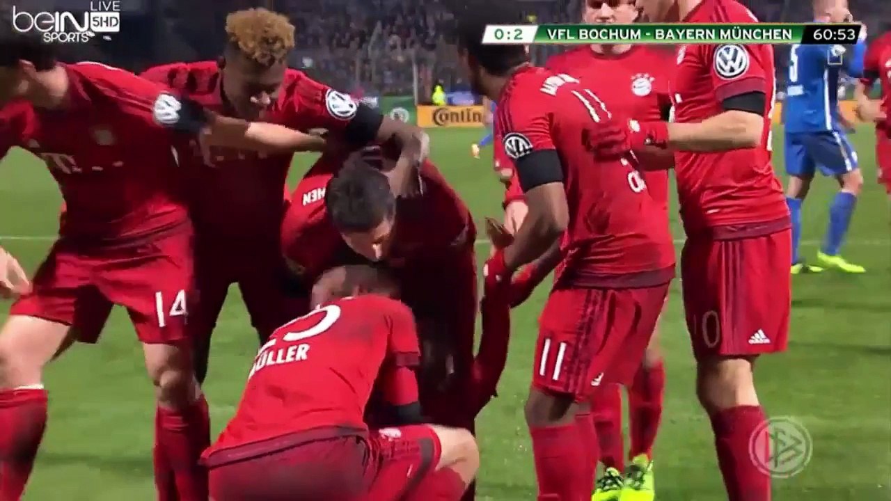 اهداف مباراة بايرن ميونخ وبوخوم 3-0 [2016-02-10] كاس المانيا [720HD]