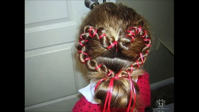 Детские прически на выпускной в детский сад