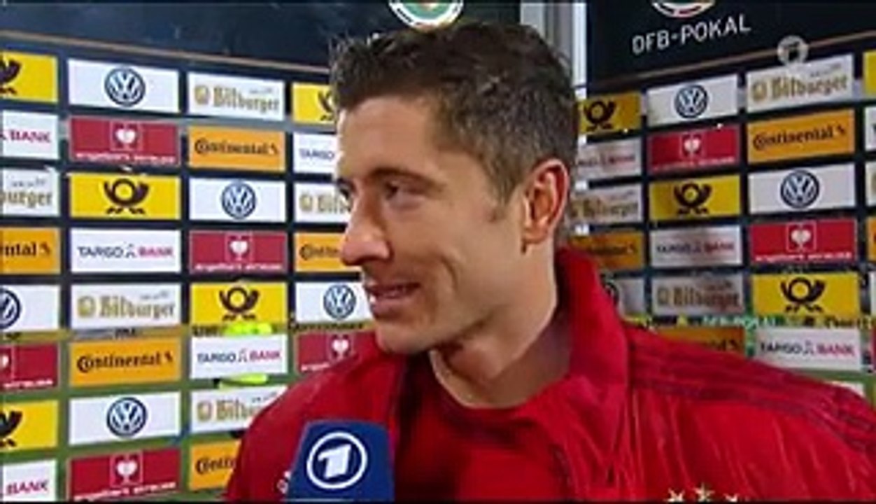 Robert Lewandowski Post Match Interview - VfL Bochum vs FC Bayern München