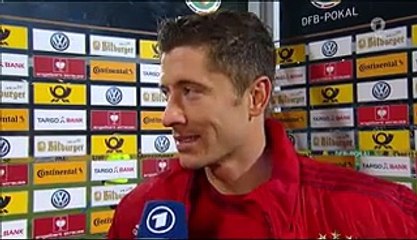 Robert Lewandowski Post Match Interview - VfL Bochum vs FC Bayern München