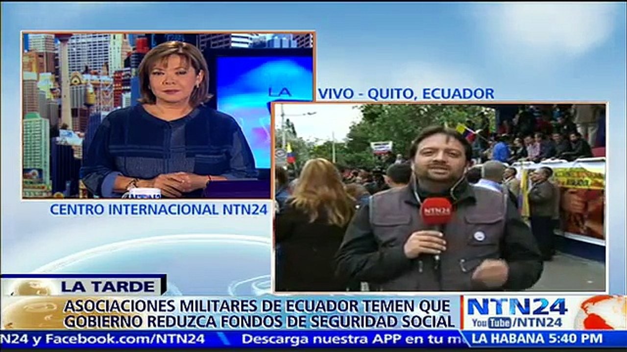 Militares en Ecuador protestan por orden que pide a Issfa devolver al Ministerio del Ambiente unos 41 millones de dólares