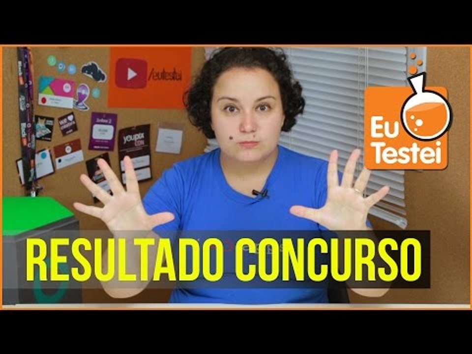 Resultado do Concurso EuTestei 400k! - EuTestei Brasil