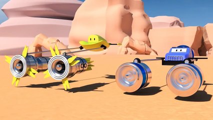 Spid la voiture de course + 2 vaisseaux Star Wars épisode | Dessin animé pour enfants à la Cars