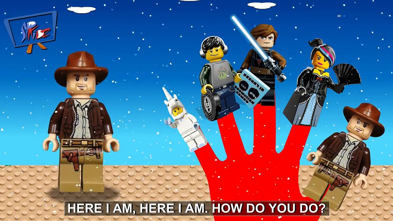 lego finger family | Nursery rhyme.