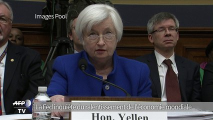 La Fed inquiète du ralentissement de l'économie mondiale
