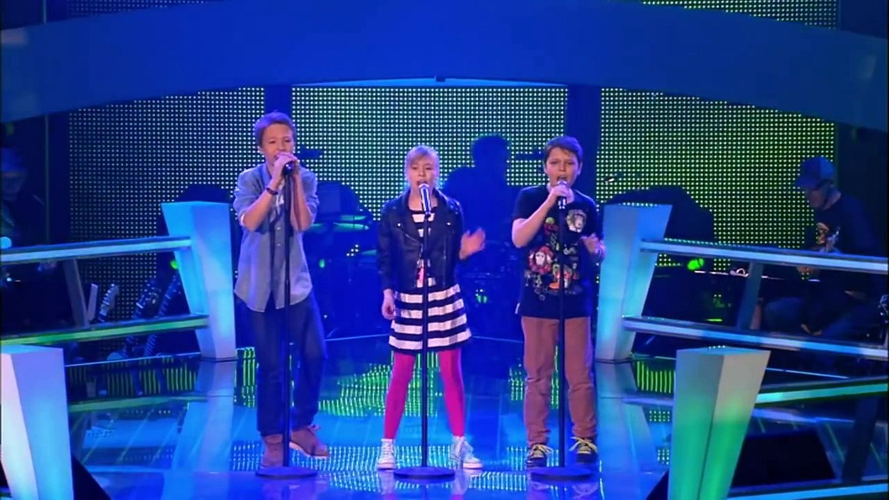 Bruno Mars - Locked Out Of Heaven (Thea, Sean, Finn) | The Voice Kids 2013 | Battle | SAT.1