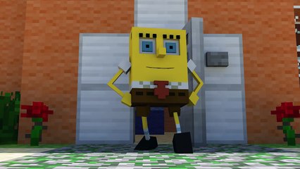 Spongebob in Minecraft  - Animation