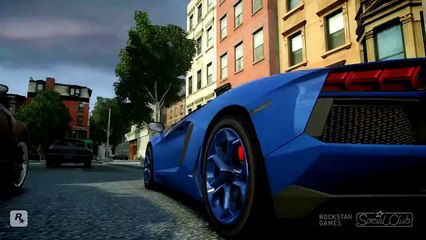 GTA IV 2012 Lamborghini Aventador LP700 4 v2.0 EPM Crash Testing HD