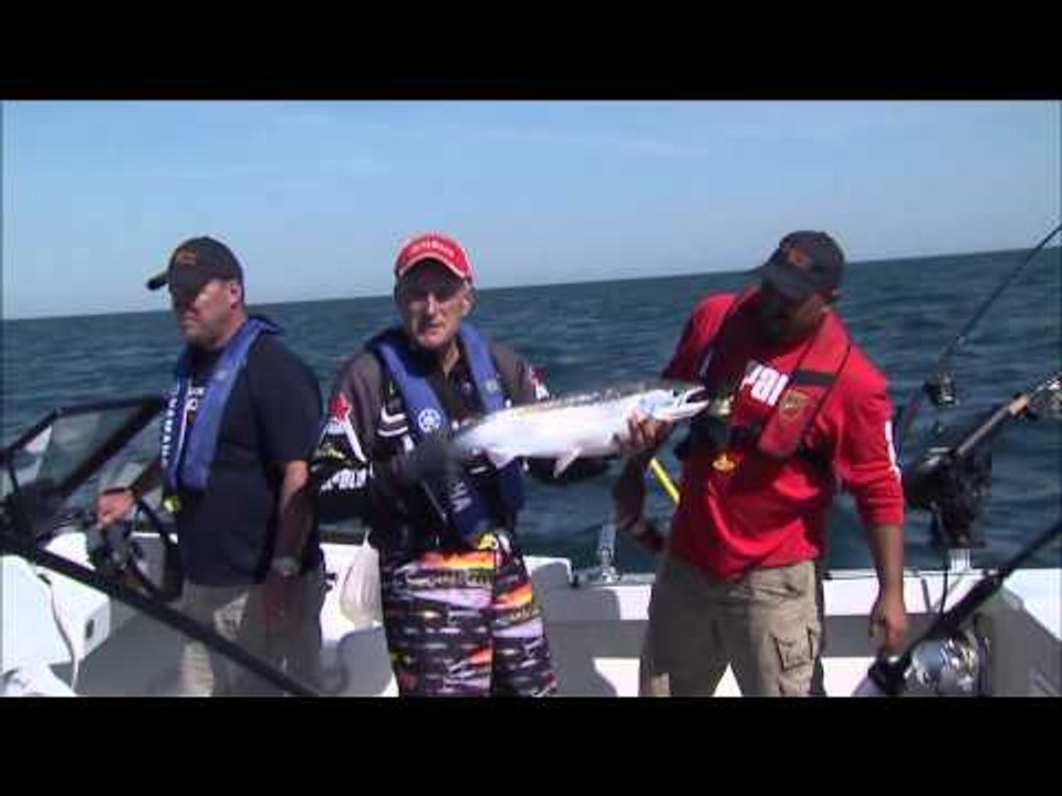 Canadian Sportfishing - Trolling for Great Lakes Salmon  Trout