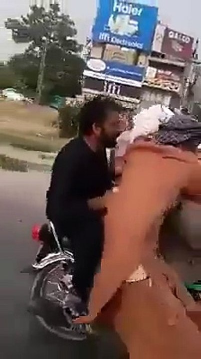 Fat Guy On bike