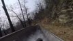 Man Rides Down Great Wall of China Slide at Incredible Speed