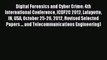 (PDF Download) Digital Forensics and Cyber Crime: 4th International Conference ICDF2C 2012
