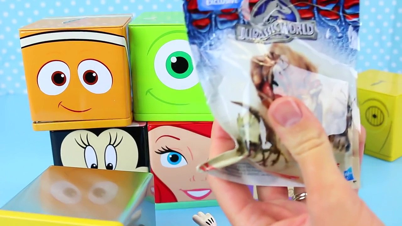DISNEY SURPRISE TOYS! Cubeez Surprise Cubes filled with Surprise Eggs, Blind Bags Toys Dis