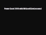 [PDF Download] Power Excel 2010 with MrExcel(LiveLessons) [PDF] Online