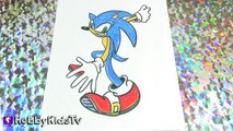 Easy Draw Sonic the Hedgehog! Sega Game Fun Arts N Crafts by HobbyKids TV