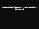 [PDF Download] Microsoft Excel 97: Advanced Topics (Step By Step (Microsoft)) [Download] Online