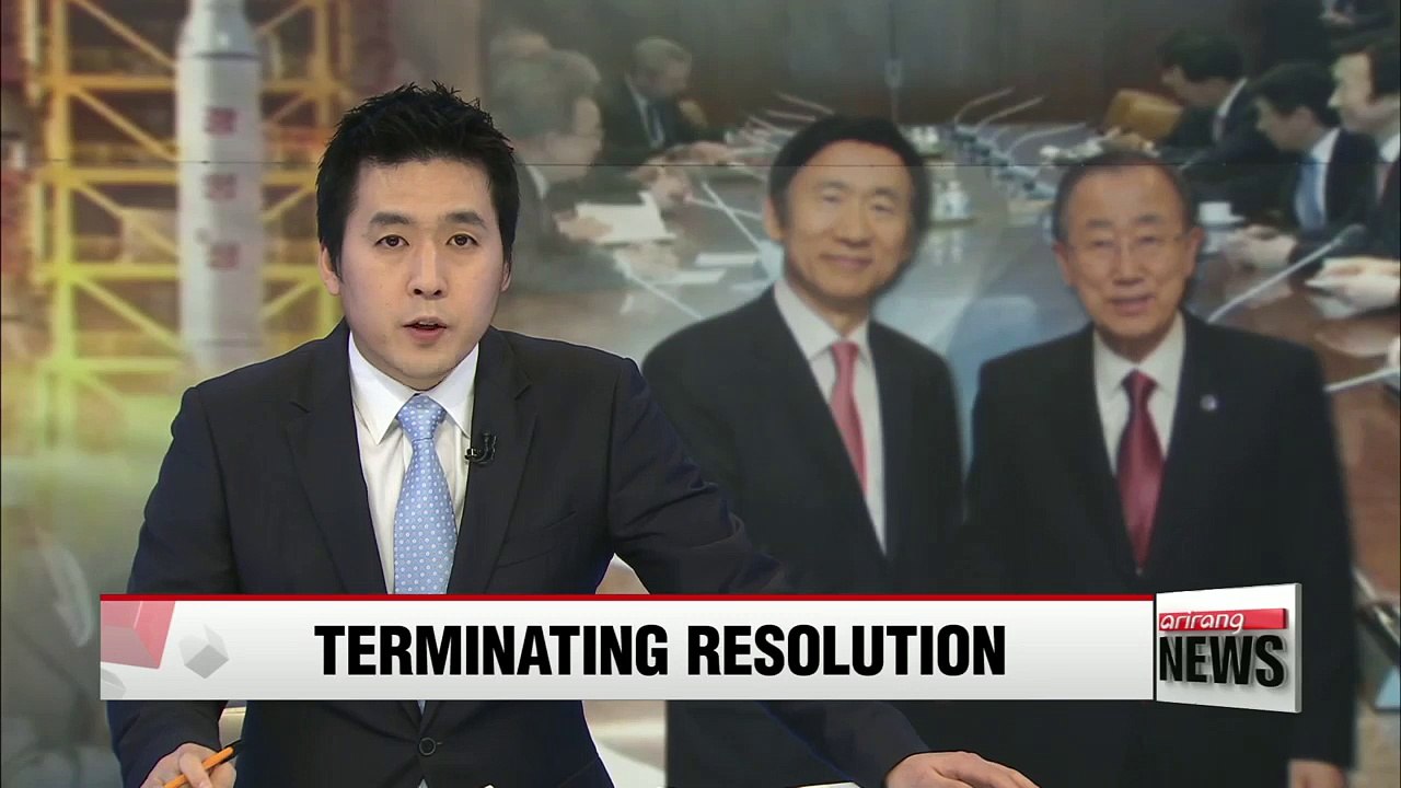 S. Korean FM calls for strongest sanctions on N. Korea in meeting with UN chief