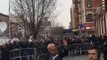 Harlem crowd welcomes Bernie Sanders