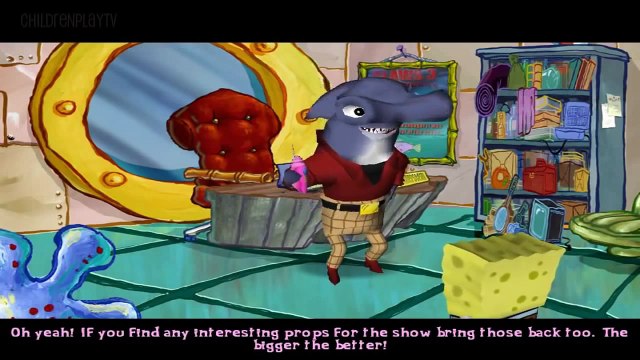 SpongeBob Schwammkopf Lights Camera Pants - Movie Spiele